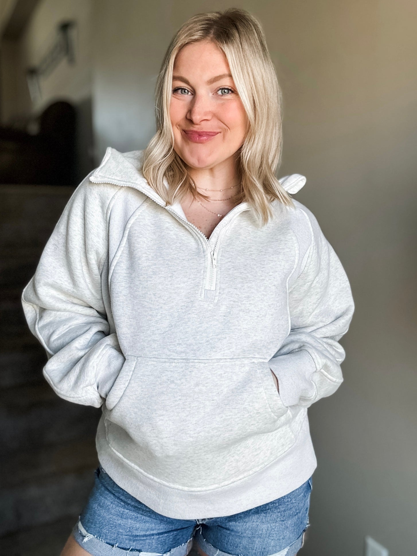 Drea Half Zip Hoodie