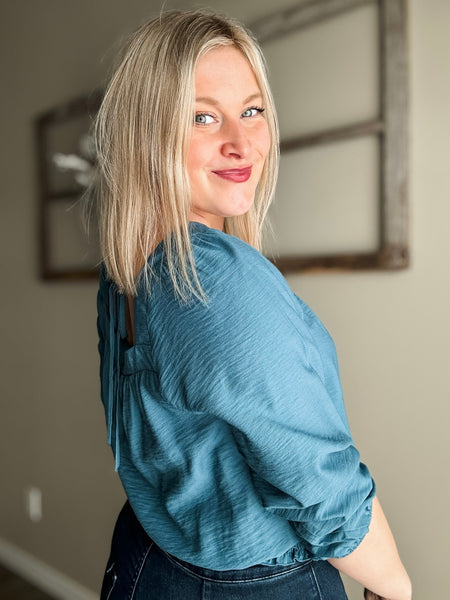 Clara Square Neck Blouse