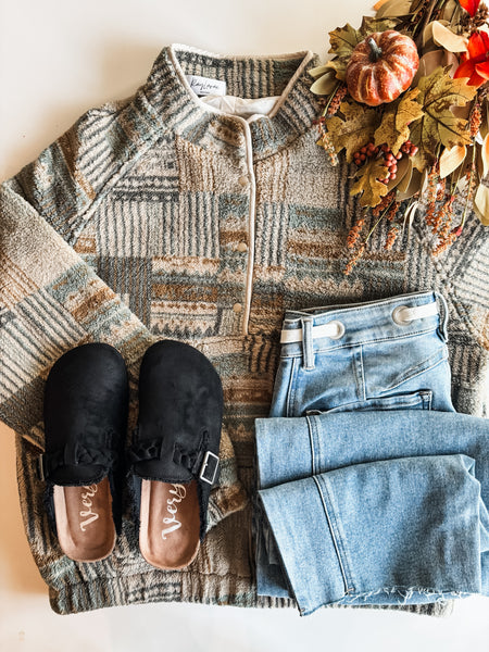 PREORDER Taos Aztec Sherpa Pullover
