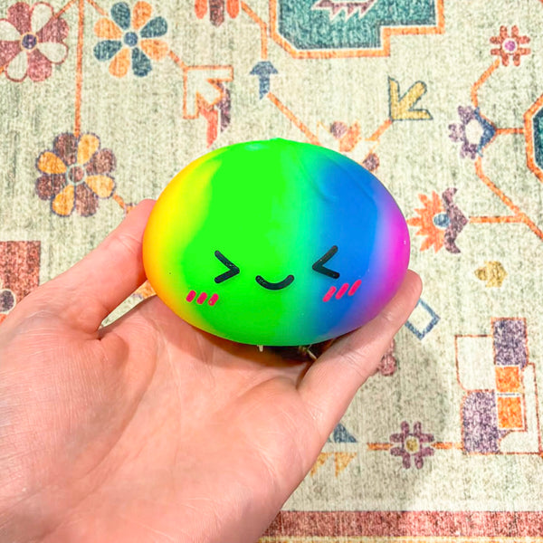 Squishy Dumpling Buns - Rainbow