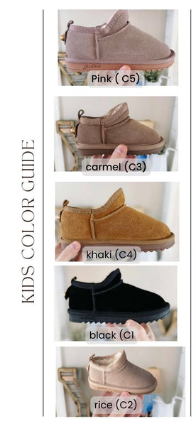 PREORDER Caran KIDS Mini Shortie Boots