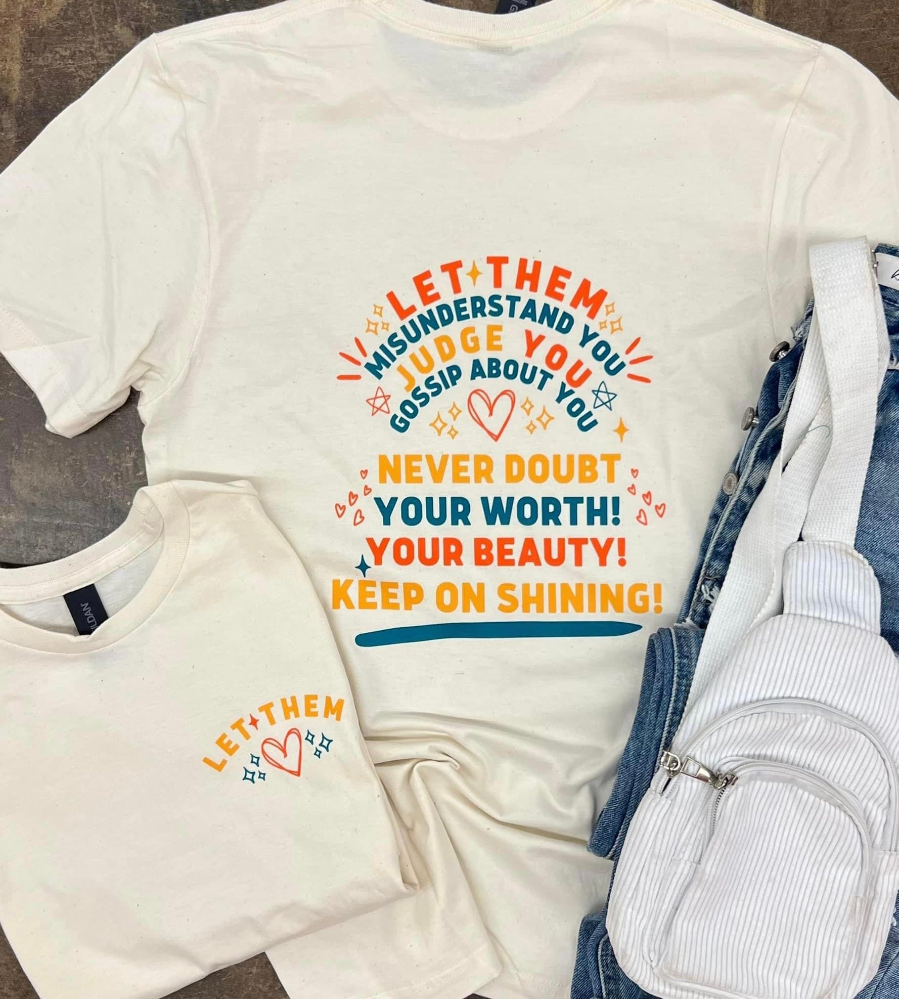 Let Them - Keep On Shining Graphic Tee