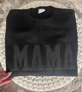 PREORDER Belvie Black Mama Sweatshirt