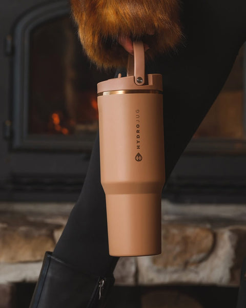 Caramel HydroJug 40 Oz. Sport Water Bottle