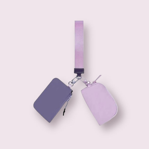 Dual Pouch Wristlet