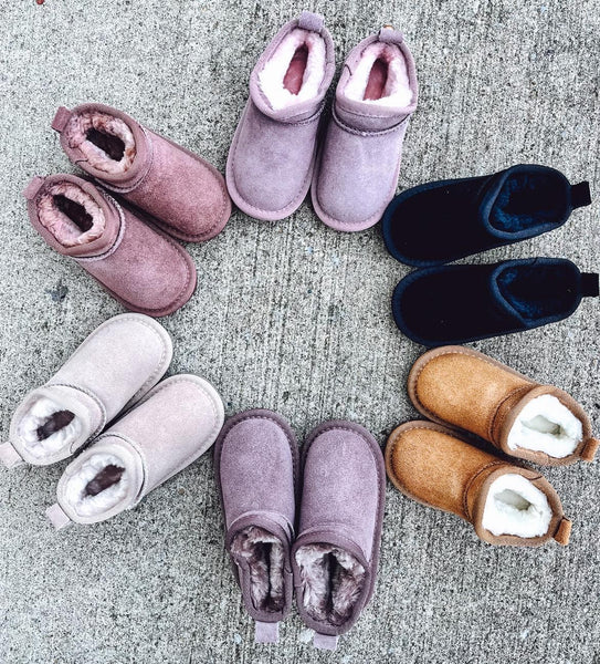 PREORDER Caran KIDS Mini Shortie Boots - 6 Color Options