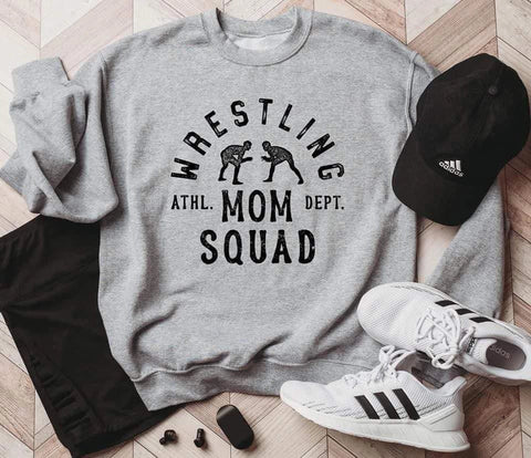 PREORDER Wrestling Mom Squad Graphic Sweatshirt