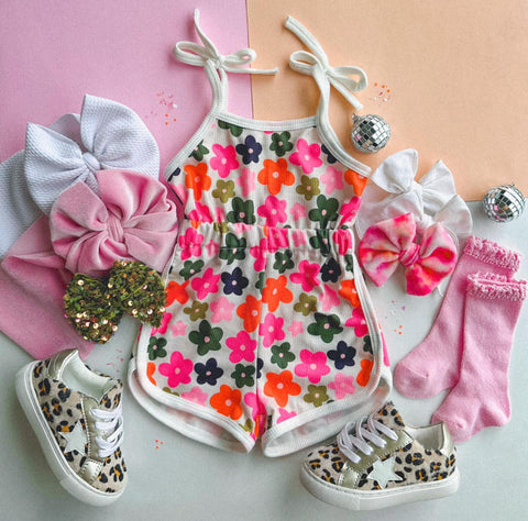 Mini Flower Power Romper