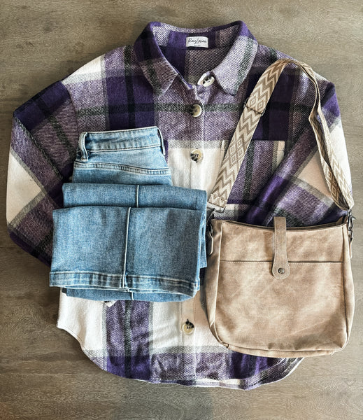 PREORDER Sporonica Plaid Shacket