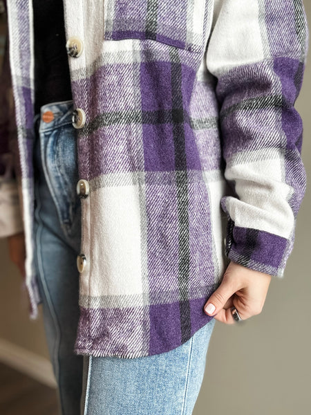 PREORDER Sporonica Plaid Shacket