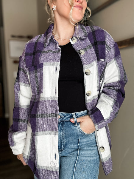 PREORDER Sporonica Plaid Shacket