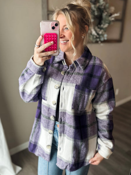 PREORDER Sporonica Plaid Shacket