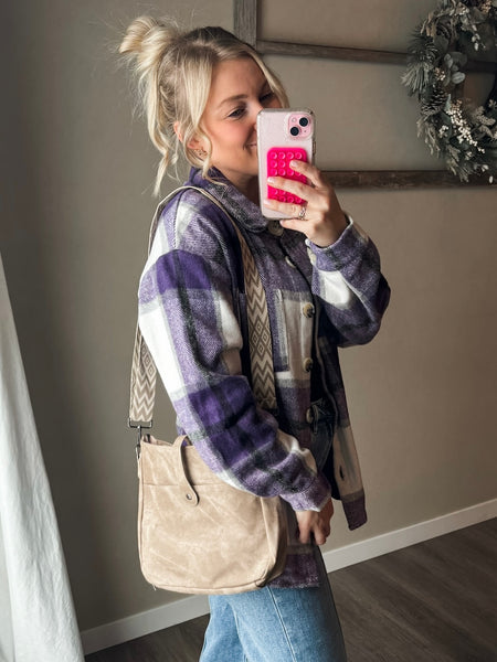 PREORDER Sporonica Plaid Shacket