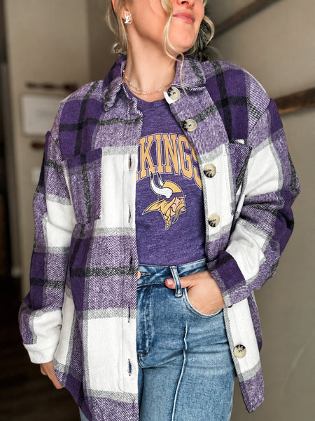 PREORDER Sporonica Plaid Shacket