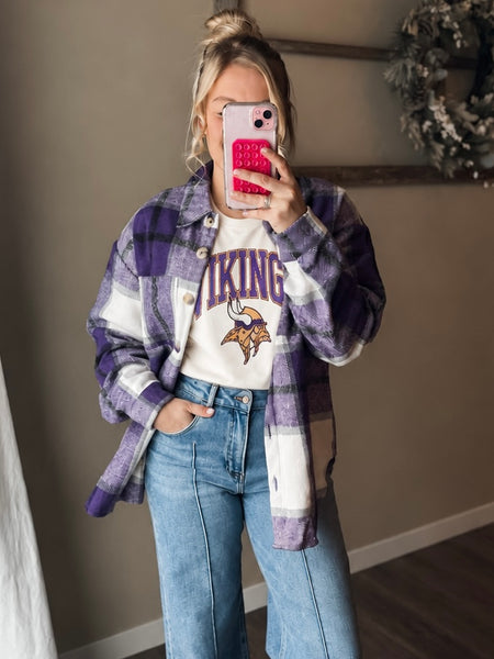 PREORDER Sporonica Plaid Shacket