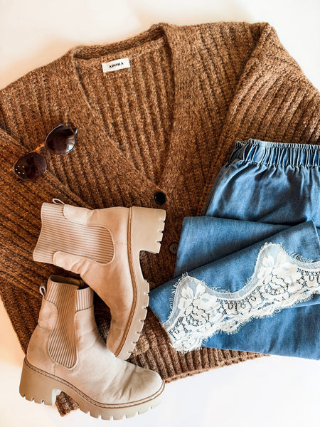 Oaklyn Chunky Knit Cardigan