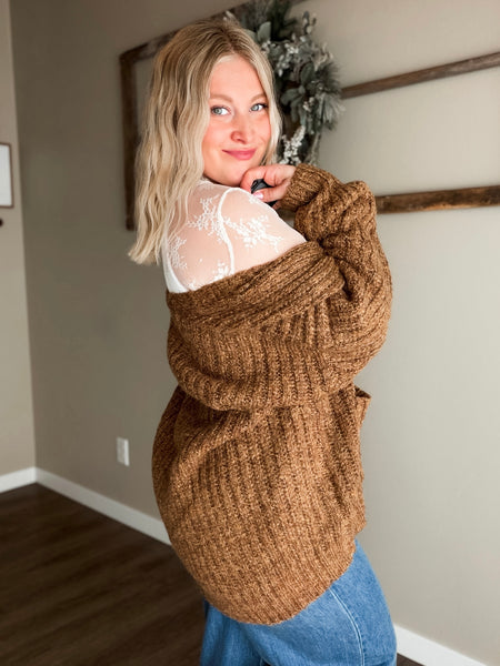 Oaklyn Chunky Knit Cardigan