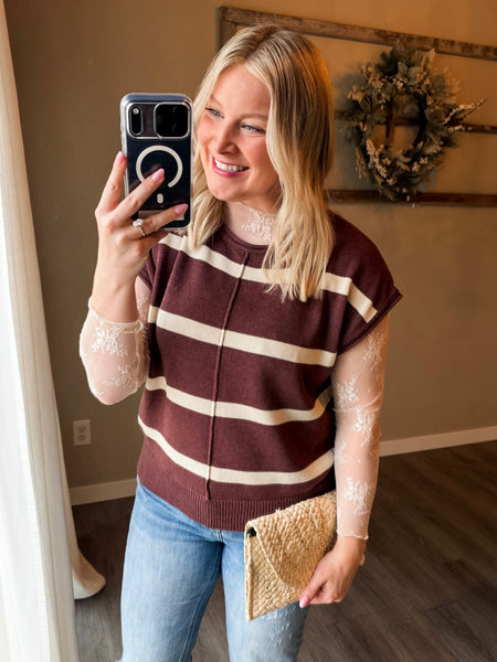 PREORDER Jubilee Stripe Knit Top