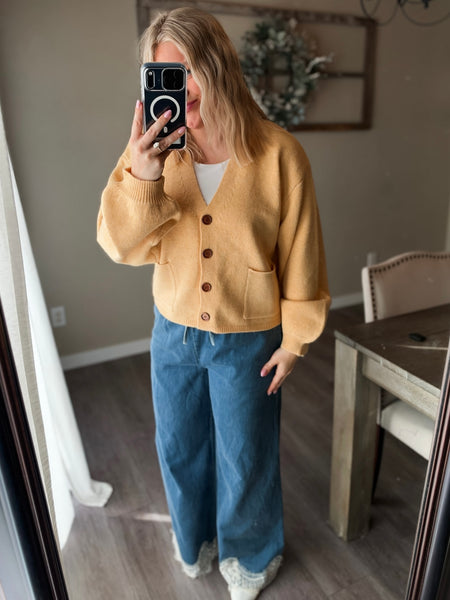 Jozie Knit Button Cardigan