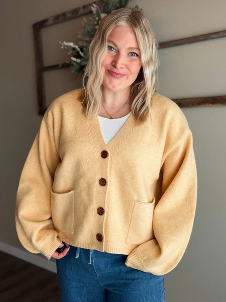 Jozie Knit Button Cardigan