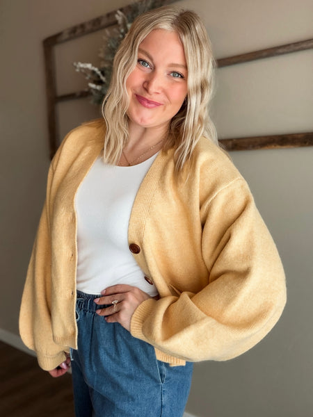 Jozie Knit Button Cardigan
