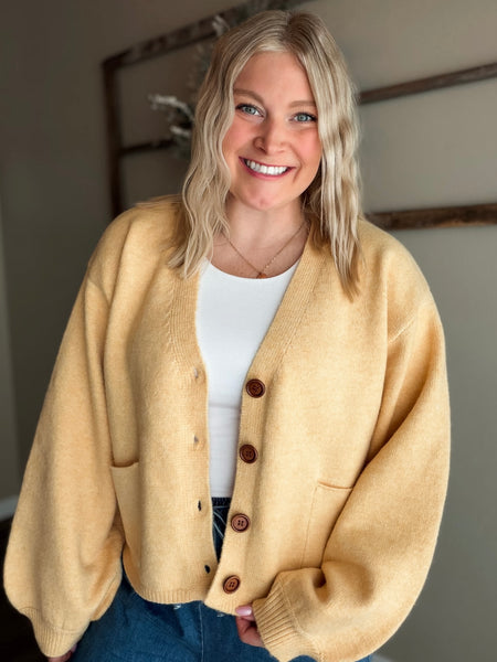 Jozie Knit Button Cardigan