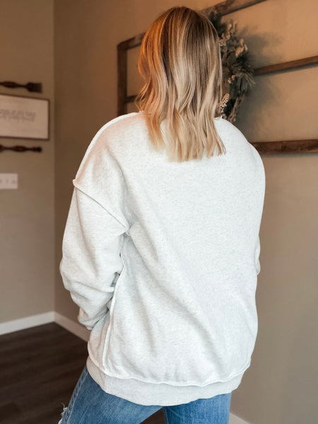 PREORDER All Things Merry Mock Neck Pullover
