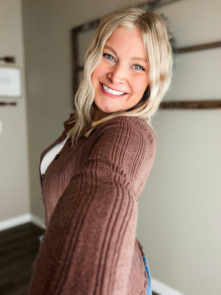 Vayla Pointelle Knit Top