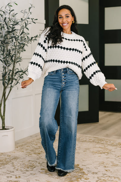 Ivy Lane Textured Sweater - SIZE 3XL
