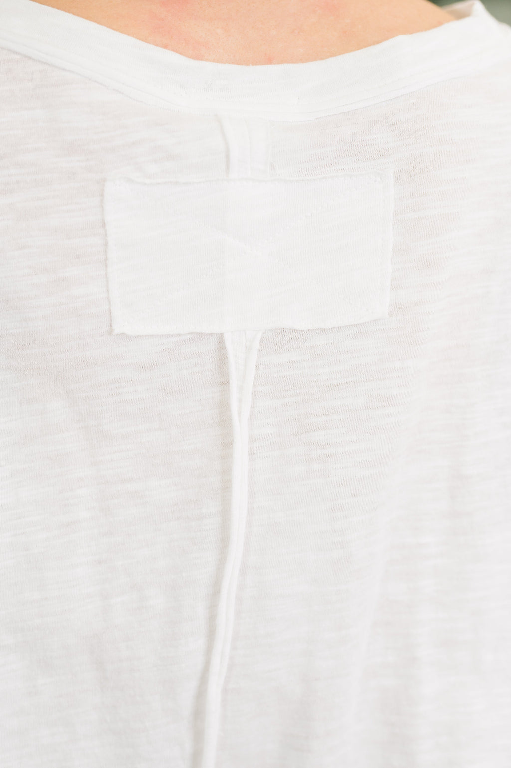 Just Like That Relaxed Heather Tee in Ivory