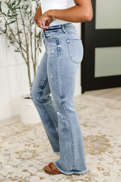 Marlena High Rise Shield Pocket Flare Jeans RL - SIZE 3/26