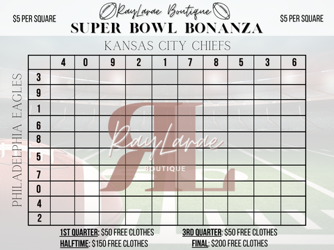 Super Bowl Squares