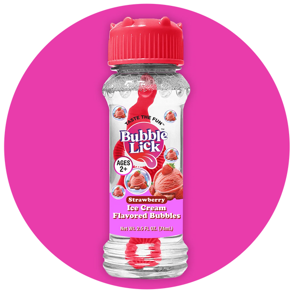 BubbleLick Ice Cream Flavored Bubbles