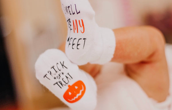 PREORDER Kids Spooky Box - Trick Or Treat Baby Socks