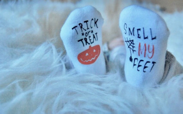 PREORDER Kids Spooky Box - Trick Or Treat Baby Socks