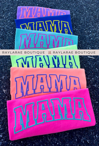 PREORDER Summer Neon Mama Puff Graphic Tee