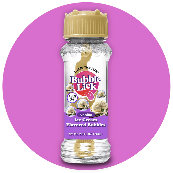 BubbleLick Ice Cream Flavored Bubbles
