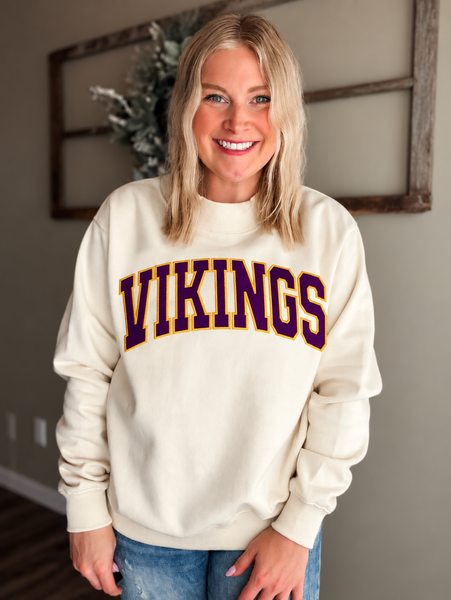 PREORDER Minnesota Retro Embroidered Mockneck
