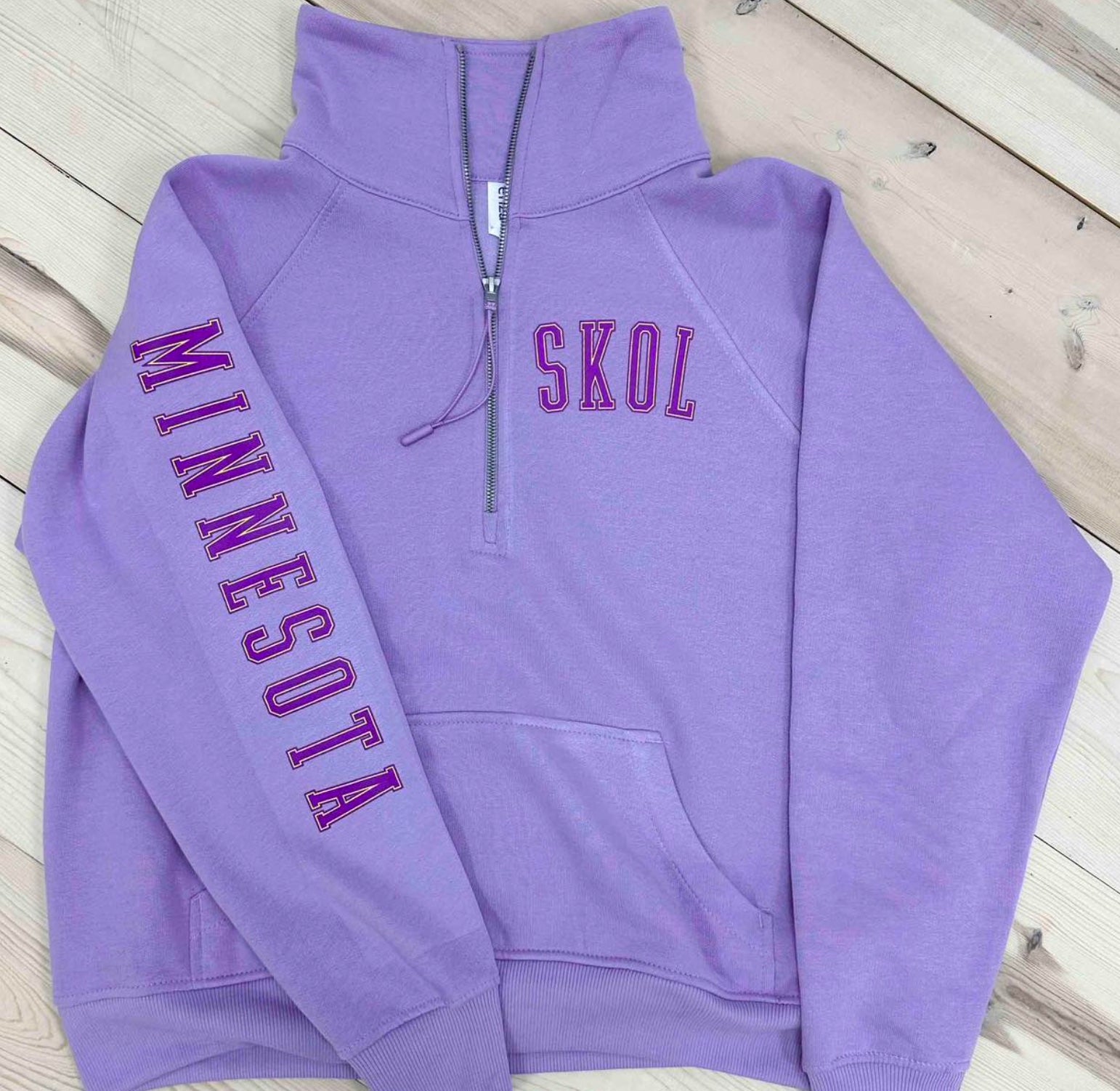 Kickoff Crew Half-Zip Sweatshirt - SIZE LARGE