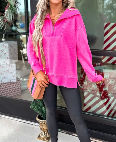 Isabella Half-Zip Pullover