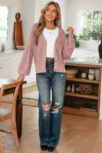 Briley Textured Cardigan - SIZE MEDIUM