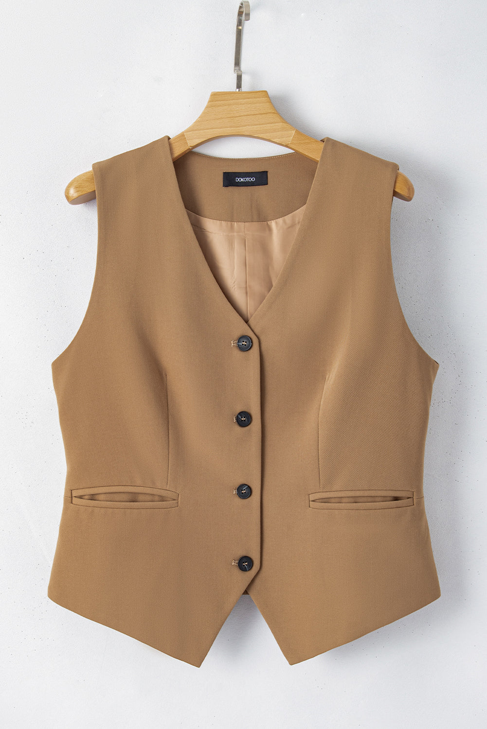 Manhattan Button Vest - SIZE SMALL