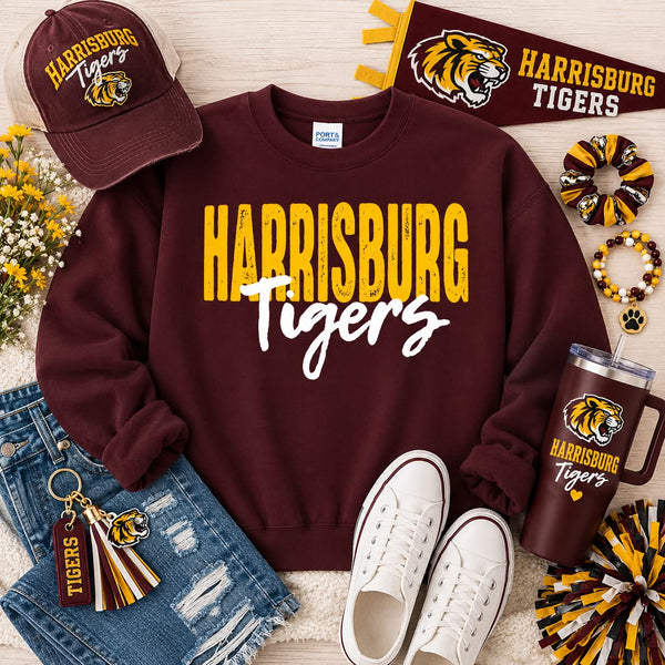 PREORDER Spiritwear Crewneck Sweatshirt - Harrisburg Tigers