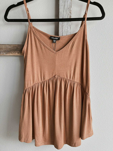 Tawny Babydoll Tank