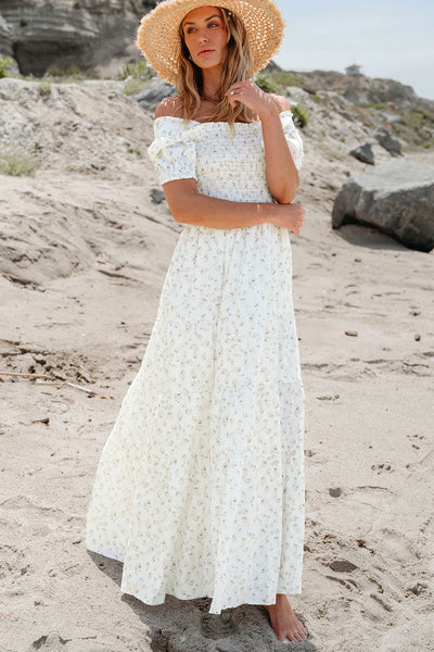 Blythe Dainty Floral Maxi Dress - SIZE MEDIUM
