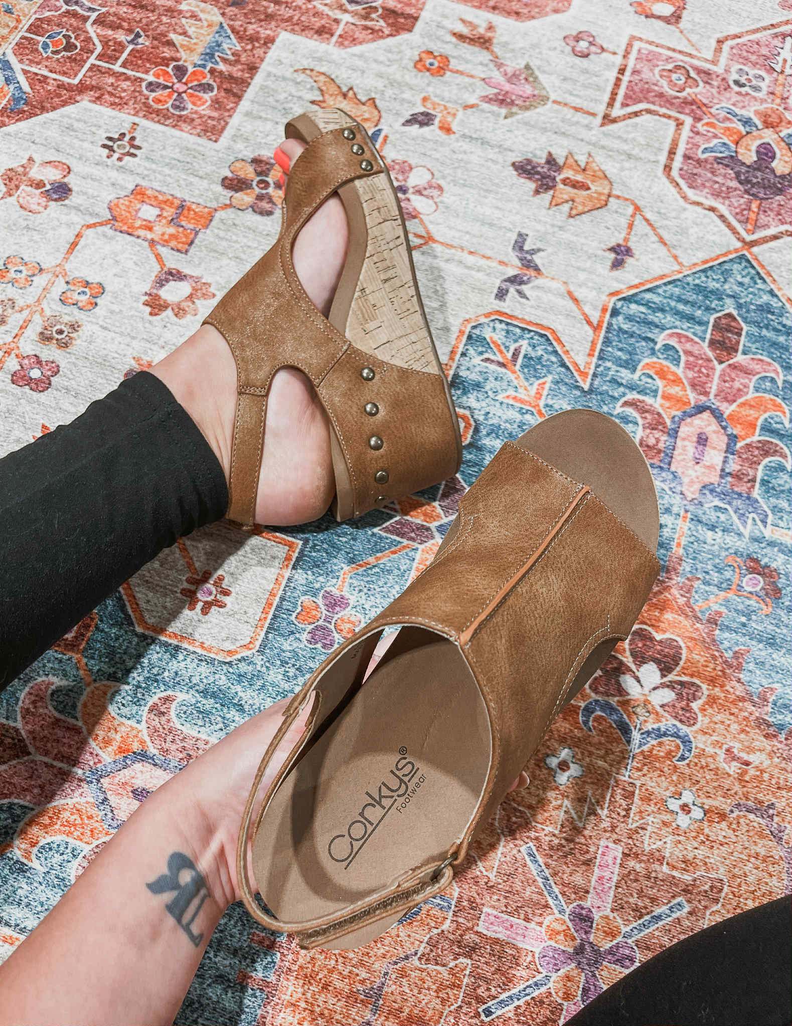 Carley Wedge Sandal
