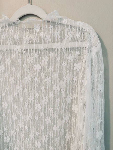 Ever After Floral Lace Top