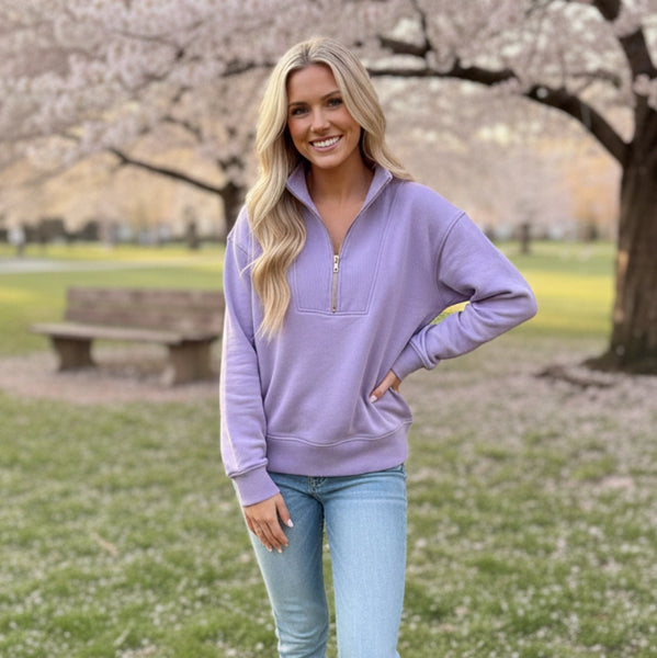 Isabella Half-Zip Pullover