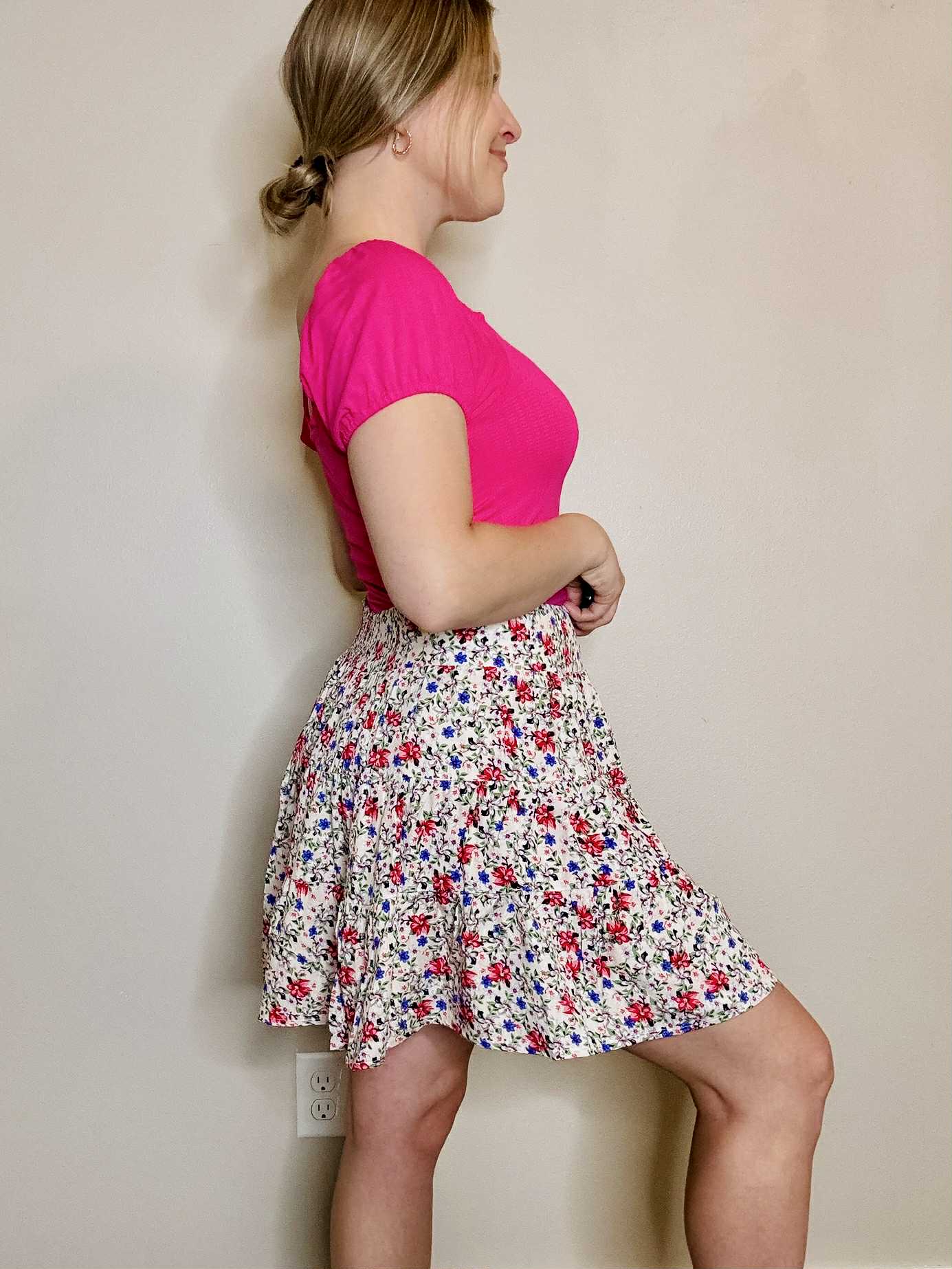 Elodie Crop Top - Pink
