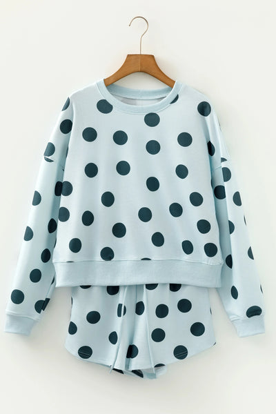 PREORDER Dotty Darling Short & Pullover Set